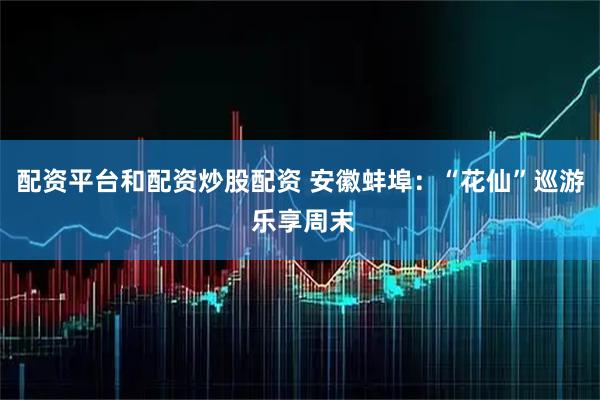 配资平台和配资炒股配资 安徽蚌埠：“花仙”巡游 乐享周末