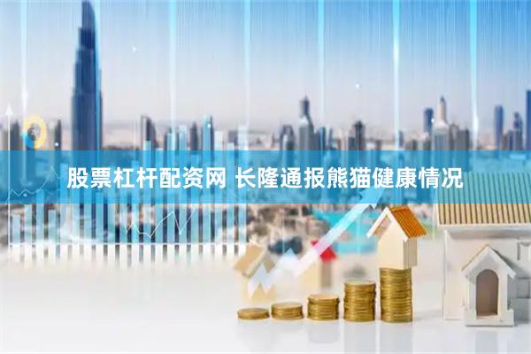 股票杠杆配资网 长隆通报熊猫健康情况